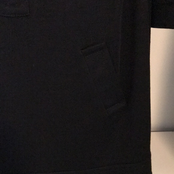 EUC KENSIE BLACK 3/4 SLEEVE DRESS BUTTONS & POCKET ACCENTS 2 LINED POCKETS. SZ M - Picture 7 of 8